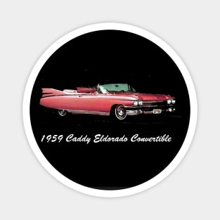 '59 Caddy Eldorado Convertible Classic Car Magnet